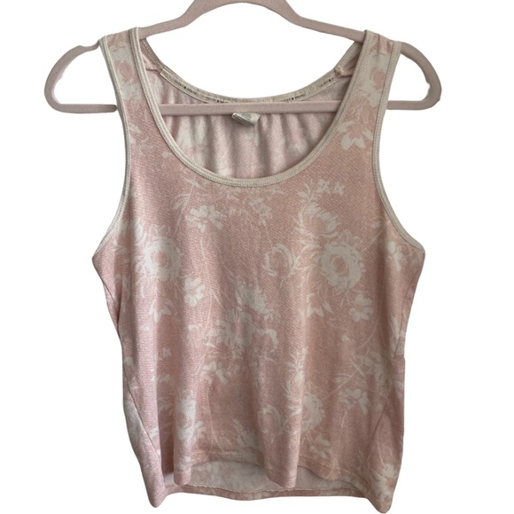 Lucky Brand Tops - Lucky Brand pink floral tank top size XS